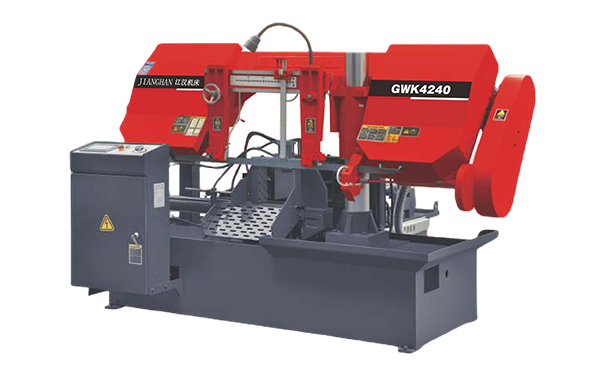 点军GWK4240数控双柱卧式带锯床