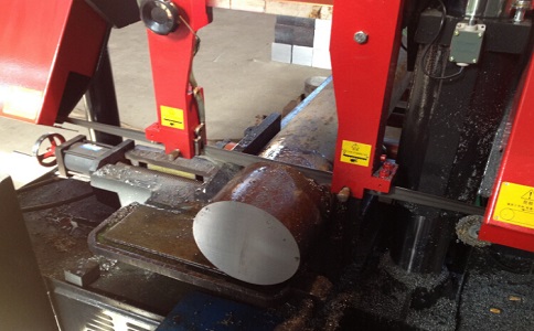 点军卧式带锯床加工时出现明显振荡如何排查？